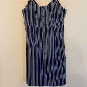 Lulus Blue Strip Dress